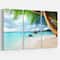 Designart - Praslin Island Seychelles Beach - Seashore Photo Canvas Print